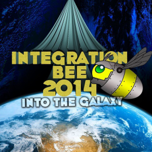 The official logo of the Integration Bee 2014.