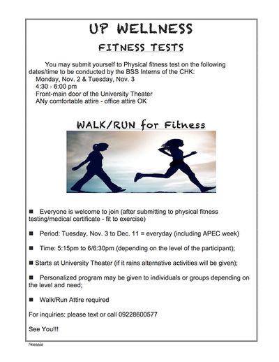 Physical Fitness Testing