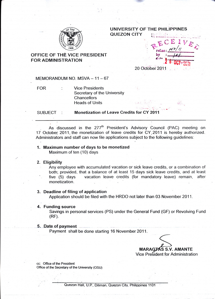 Of Leave Credits Guidelines Rules And Re vrogue.co