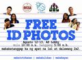Free ID Photos poster sa unang semestre ng A.T. 2014-2015