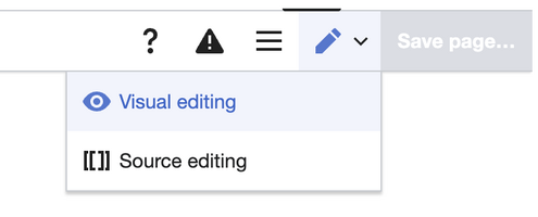 editing modes